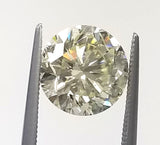 EGL Certified 100% Natural Round Cut Loose Diamond 4 CT K color Retail $30,000