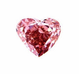 FANCY INTENSE PINK COLOR NATURAL LOOSE DIAMOND GIA CERTIFIED HEART CUT 0.81 CT