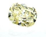 Natural Cushion Cut Loose Diamond 2.13 CT VVS1 Fancy Yellow Color GIA Certified