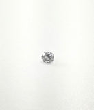 Small Natural Loose Diamond Round Cut F Color VS2 Clarity 0.12 CT 3.2MM