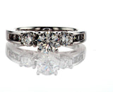 1.24 CT I/ SI2 Natural Diamond Engagement Ring 14k Gold IGI Certified Round Cut