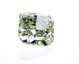 GIA Certified Rare Loose Diamond Natural Fancy Yellowish Green Radiant Cut 2 CT