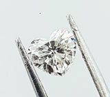 LOOSE DIAMOND 0.70 CT H Color VS2 Clarity GIA Certified Heart Shape Cut Natural