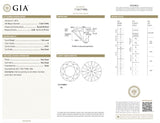 Round Cut Natural Loose Diamond 1.84 CT H Color VVS1 Clarity GIA Certified