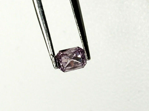 Fancy Pink- 0.29 CT Loose Diamond Natural Color Radiant Cut GIA Certified