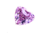 GIA Natural Heart Cut Fancy Intense Purple Pink Color Loose Diamond 0.29CT