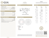 0.84 CT D Color SI2 Clarity Natural Loose Diamond GIA Certified Round Cut