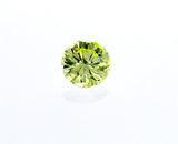Natural Fancy Intense Green Yellow Color Round Cut Diamond 0.27 CT GIA Certified