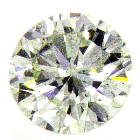 0.18 CT SI2 GIA Certified Rare Natural Fancy Green Color Round Cut Loose Diamond