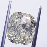 HUGE 10 CT M Color SI1 Clarity Natural  Loose Diamond GIA Certified Cushion Cut
