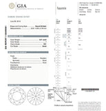3 CT I Color VS1 Clarity GIA Certified Round Cut Natural Loose Diamond 9.3mm