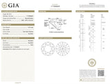 GIA Certified Natural Round Cut Natural Loose Diamond 1.27 CT Flawless I Color
