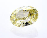 2 CT Natural Loose Diamond GIA Certified Oval Cut Fancy Light Yellow VS2 Clarity