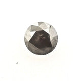 Fancy Gray Color 0.83 CT I3 Clarity Natural Round Cut Brilliant Loose Diamond