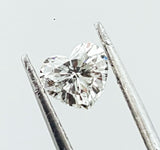 LOOSE DIAMOND 0.70 CT H Color VS2 Clarity GIA Certified Heart Shape Cut Natural