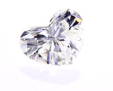 0.73 CT Heart Cut Natural Loose Diamond H Color SI2 Clarity GIA Certified