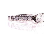 Diamond Engagement Ring 2.01 CT I SI2 Clarity Natural Round Cut GIA Certified