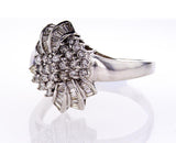 3.50CT Beautiful Estate Ring Certified 14k Gold Natural Round Brilliant Diamonds