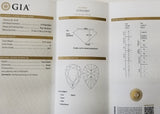 2 CT H Color VS1 Clarity GIA Certified Natural Loose Diamond Pear Shape Cut