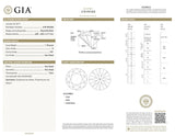 Natural Loose Diamond 1.18 CT GIA Certified Round Cut Rare Color D VS1 Clarity