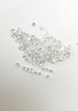 Small Natural Loose Diamond Round Cut F Color VS2 Clarity 0.12 CT 3.2MM