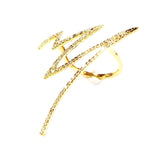 1.00 CTW G-H SI Lady's Vintage Estate Diamond Ring 18k Yellow Gold Cocktail Ring