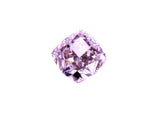 GIA Certified Natural Cushion Rare Fancy Purplish Pink Color Diamond 0.32 CT VS1