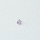 Natural Original Round Cut Rare Fancy Color Light Pink Loose Diamond 0.01ct