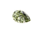 GIA Certified Rare Fancy Chameleon Green Color Pear Cut Loose Diamond 0.42 CT I1