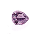 Fancy Purple Pink Color 0.56 CT GIA Certified Natural Loose Diamond Pear Cut