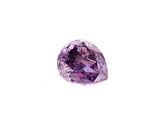 Fancy Purple Pink Color 0.56 CT GIA Certified Natural Loose Diamond Pear Cut