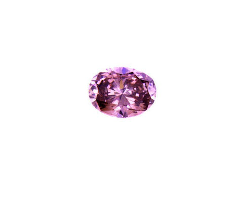 Rare Fancy Deep Pink Loose Diamond 0.19 CT GIA Certified 100% Natural Oval Cut