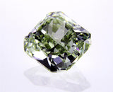 GIA Certified Rare Loose Diamond Natural Fancy Yellowish Green Radiant Cut 2 CT