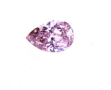 GIA Argyle Certified Natural Pear Cut Fancy Purplish Pink Color Diamond 0.26 CT
