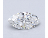 Marquise Cut Natural Loose Diamond 0.72 CT D Color SI1 Clarity GIA Certified