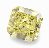 4 CT VS1 Clarity Natural Yellow Color Loose Diamond Radiant Cut GIA Certified