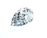 GIA Certified 100% Natural Diamond Pear Cut Fancy Light Bluish Green 0.51 CT