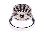 Natural Diamond Ring GAL Certified 6 CT K color SI3 Clarity Round Cut