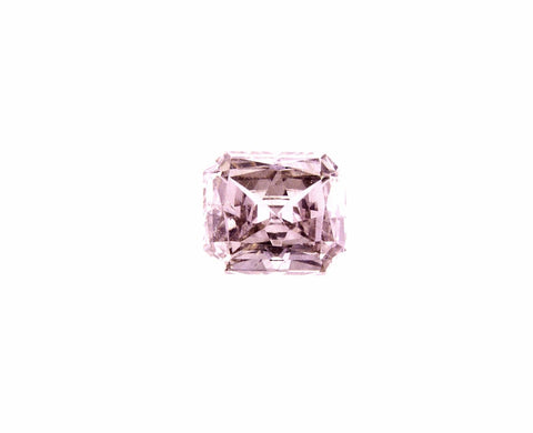 GIA Certified Natural Rare FANCY PINK Color Radiant Loose Diamond 0.31 Carats I1