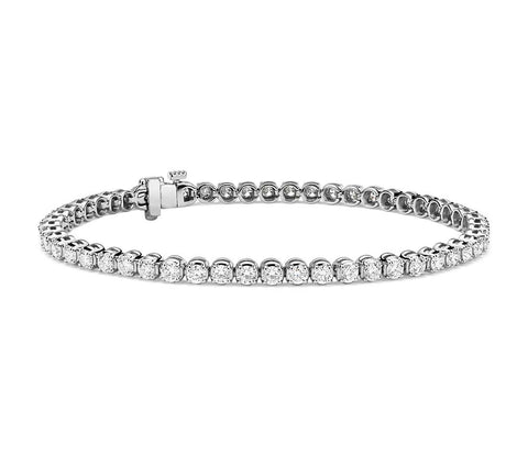Diamond Tennis Bracelet in 14k White Gold (4 ct. tw.)