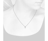 Princess-Cut Diamond Pendant in Platinum (1/2 ct. tw.)