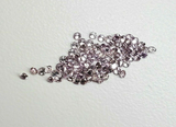 Rare 0.01CT Loose Diamond Fancy Purple Pink Color Small Natural Round Cut 1mm