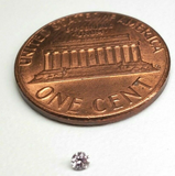 Rare 0.01CT Loose Diamond Fancy Purple Pink Color Small Natural Round Cut 1mm