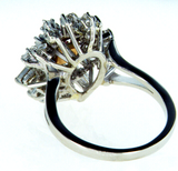 Rare Diamond Ring Radiant Natural Fancy Vivid PINK 1.51CT Platinum GIA Certified