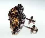 7CT Diamond Stud Earrings Natural Fancy Brown Chocolate Color GIA Certified